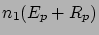 $\displaystyle n_1 (E_p + R_p )$